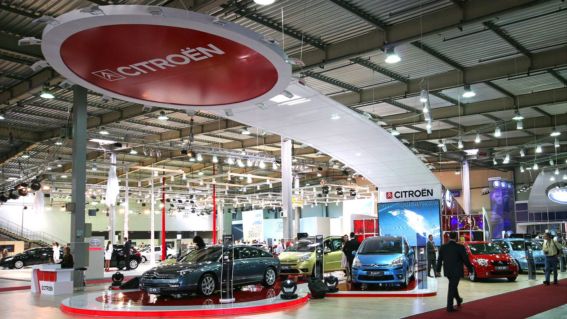 exhibition stand Citroën
